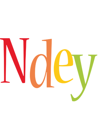 Ndey birthday logo