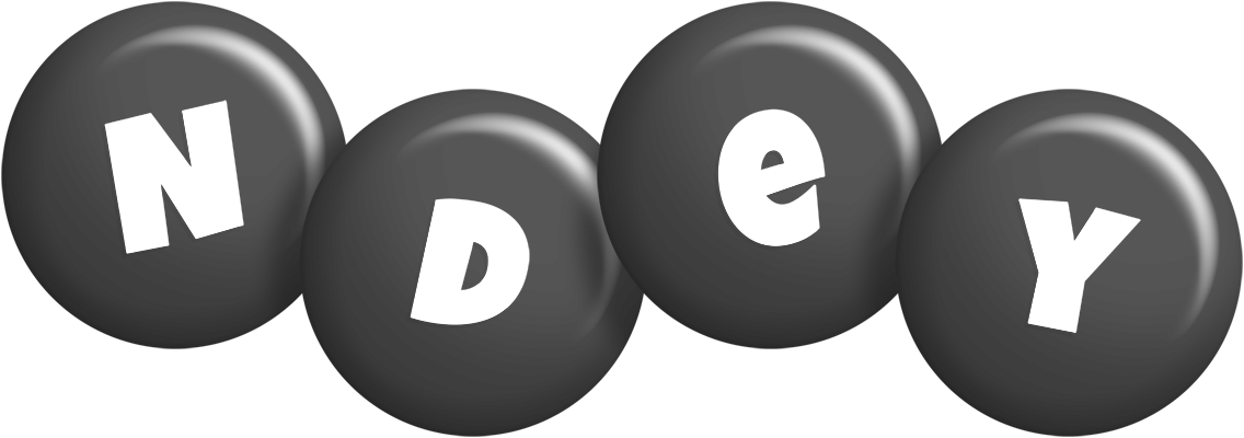 Ndey candy-black logo
