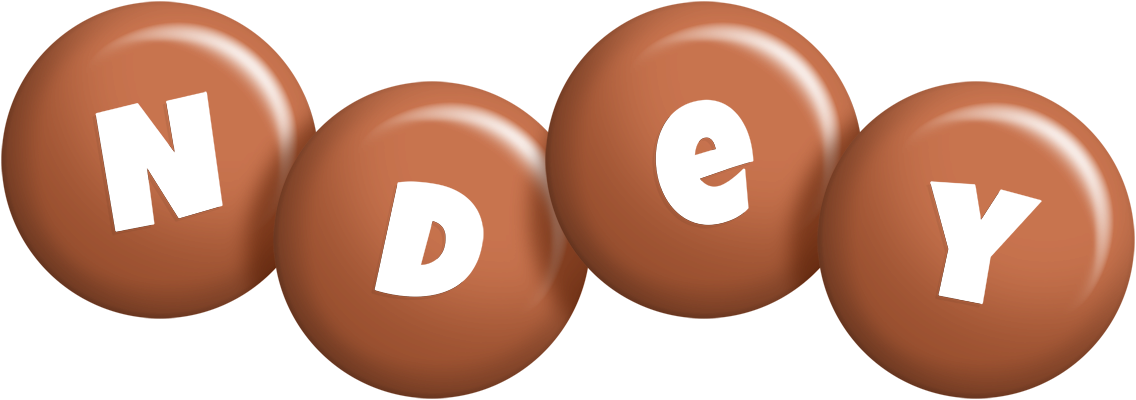 Ndey candy-brown logo