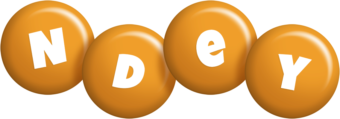Ndey candy-orange logo