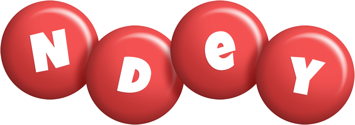 Ndey candy-red logo