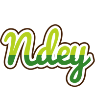 Ndey golfing logo