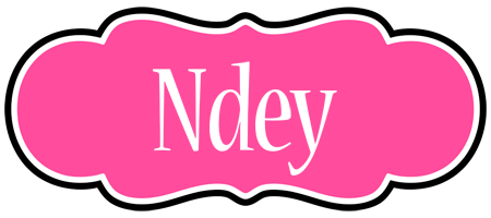 Ndey invitation logo