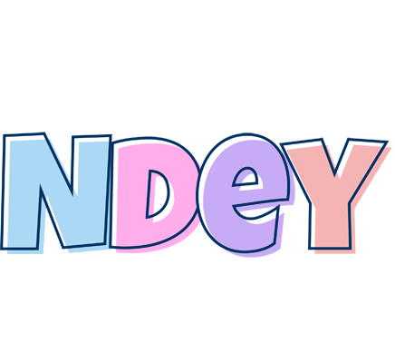 Ndey pastel logo