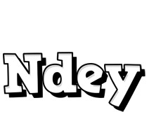 Ndey snowing logo