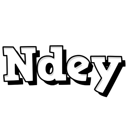 Ndey snowing logo