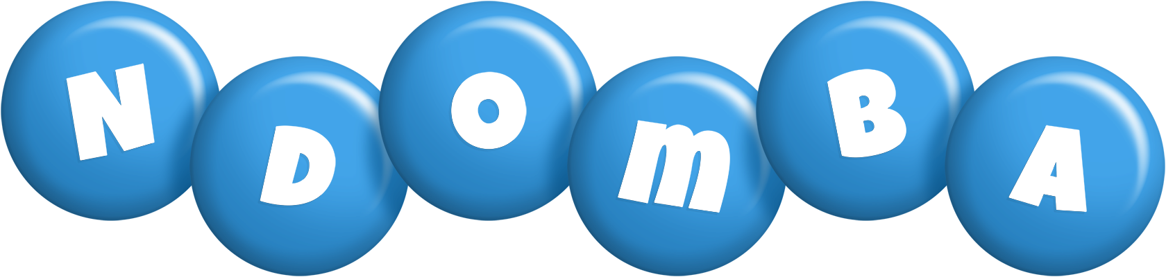 Ndomba candy-blue logo