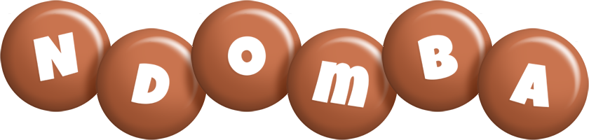 Ndomba candy-brown logo