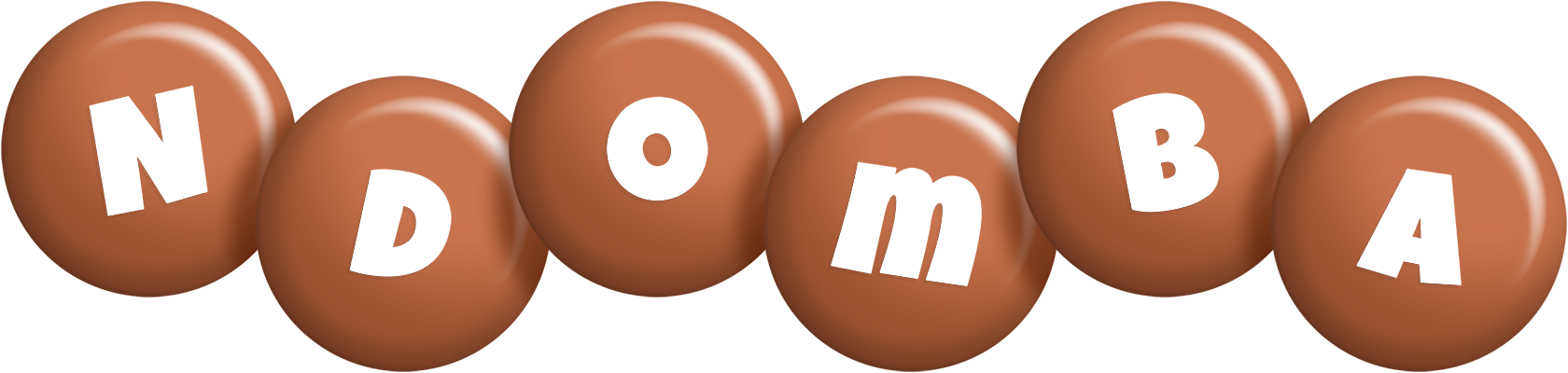 Ndomba candy-brown logo