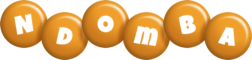 Ndomba candy-orange logo