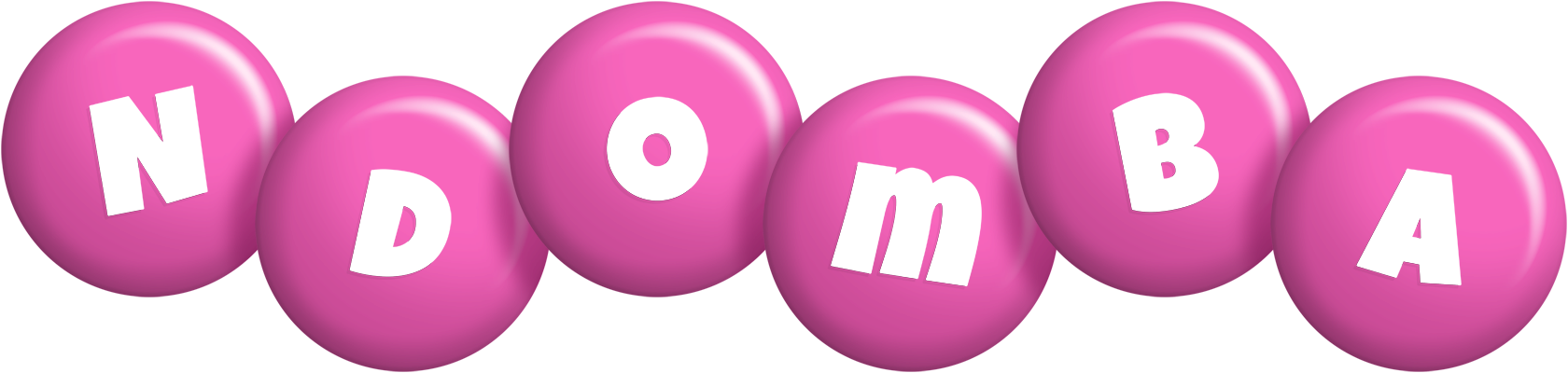 Ndomba candy-pink logo