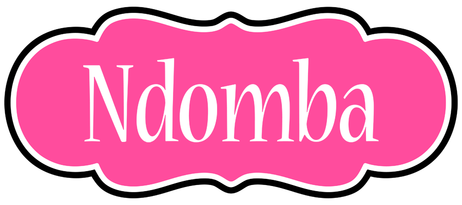 Ndomba invitation logo