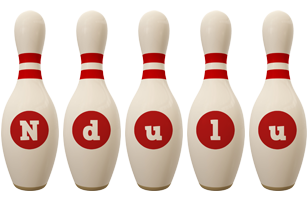 Ndulu bowling-pin logo