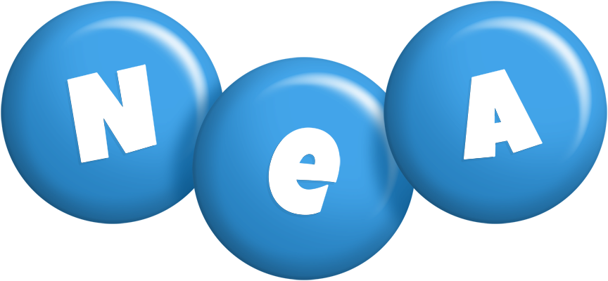 Nea candy-blue logo