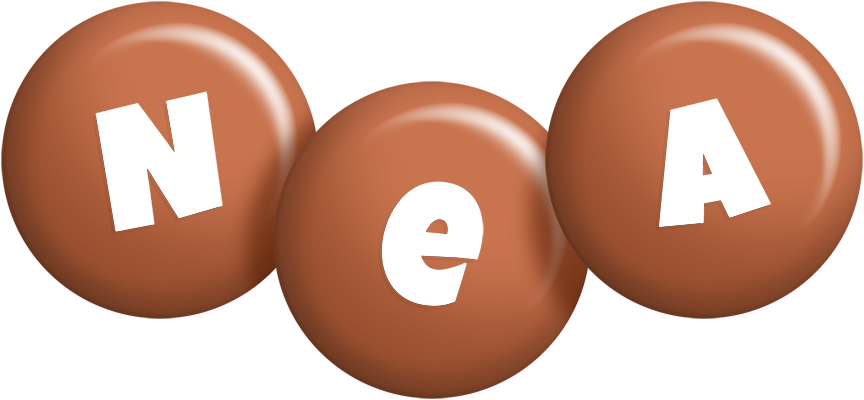 Nea candy-brown logo