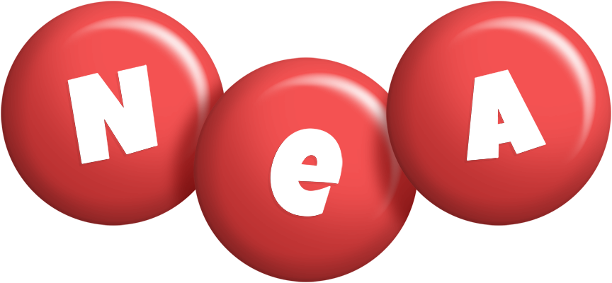 Nea candy-red logo