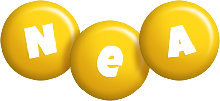 Nea candy-yellow logo