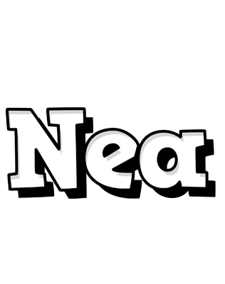 Nea snowing logo