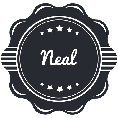 Neal badge logo