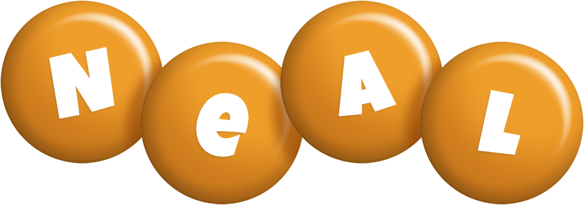 Neal candy-orange logo