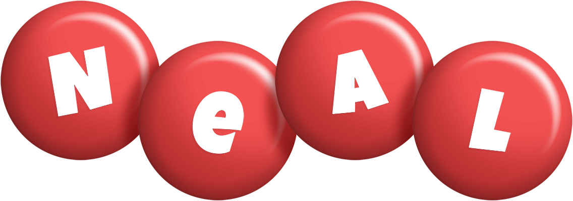 Neal candy-red logo