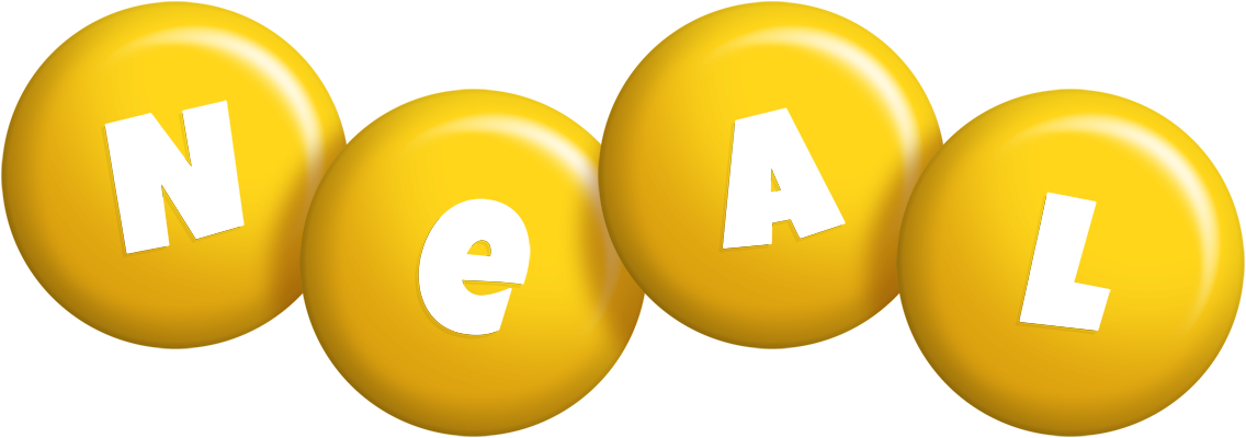 Neal candy-yellow logo