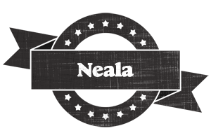 Neala grunge logo