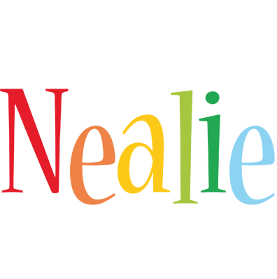 Nealie birthday logo