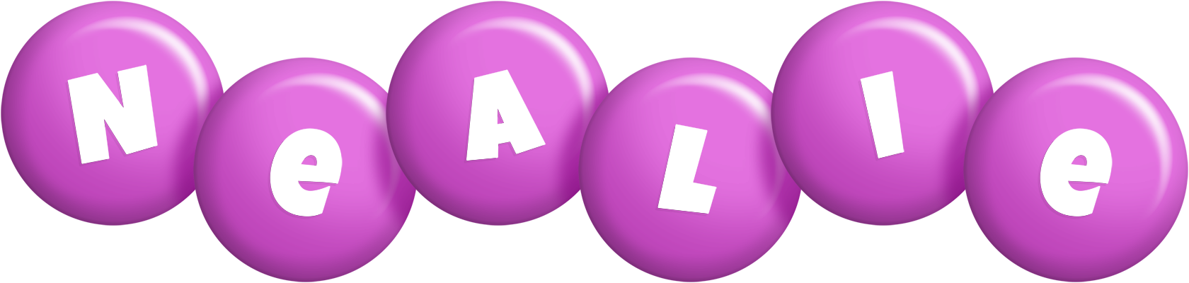 Nealie candy-purple logo