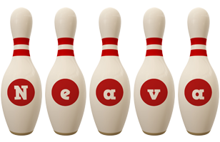 Neava bowling-pin logo