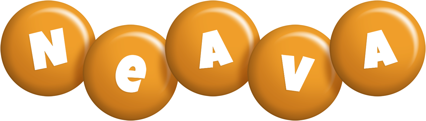 Neava candy-orange logo