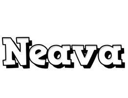 Neava snowing logo