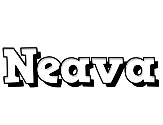 Neava snowing logo