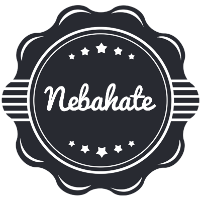 Nebahate badge logo