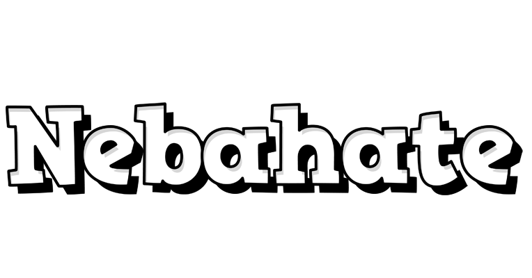 Nebahate snowing logo