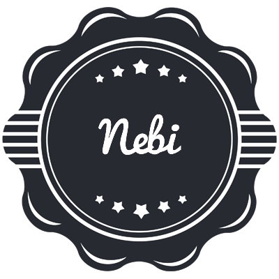 Nebi badge logo