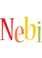 Nebi birthday logo