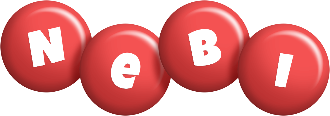 Nebi candy-red logo