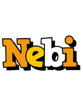 Nebi cartoon logo