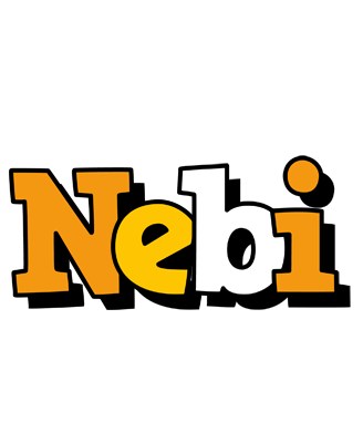 Nebi cartoon logo