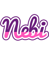 Nebi cheerful logo