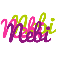 Nebi flowers logo