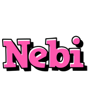 Nebi girlish logo