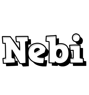 Nebi snowing logo