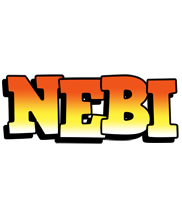 Nebi sunset logo