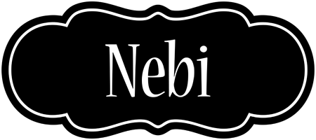 Nebi welcome logo