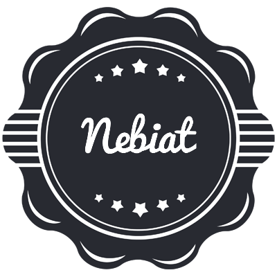 Nebiat badge logo