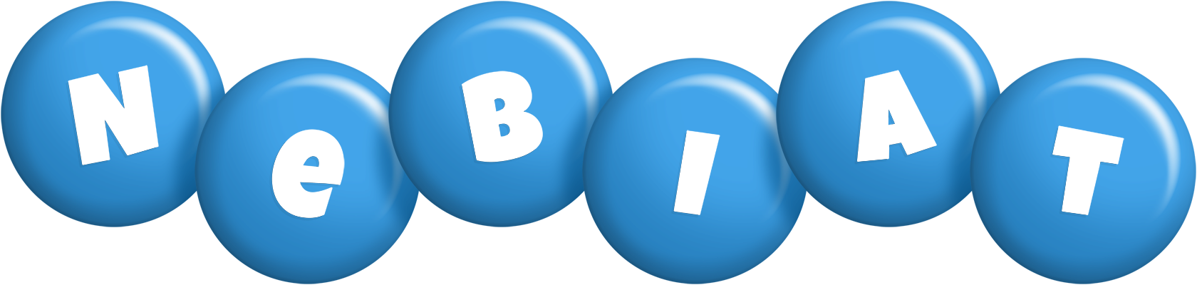 Nebiat candy-blue logo