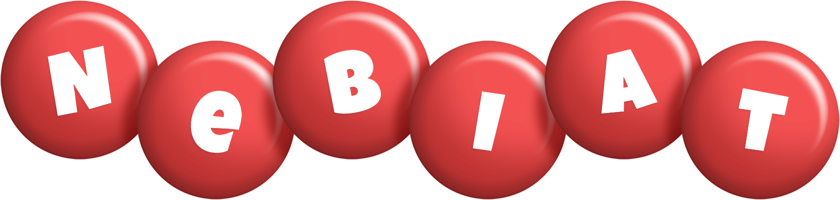 Nebiat candy-red logo
