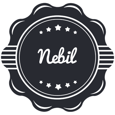 Nebil badge logo